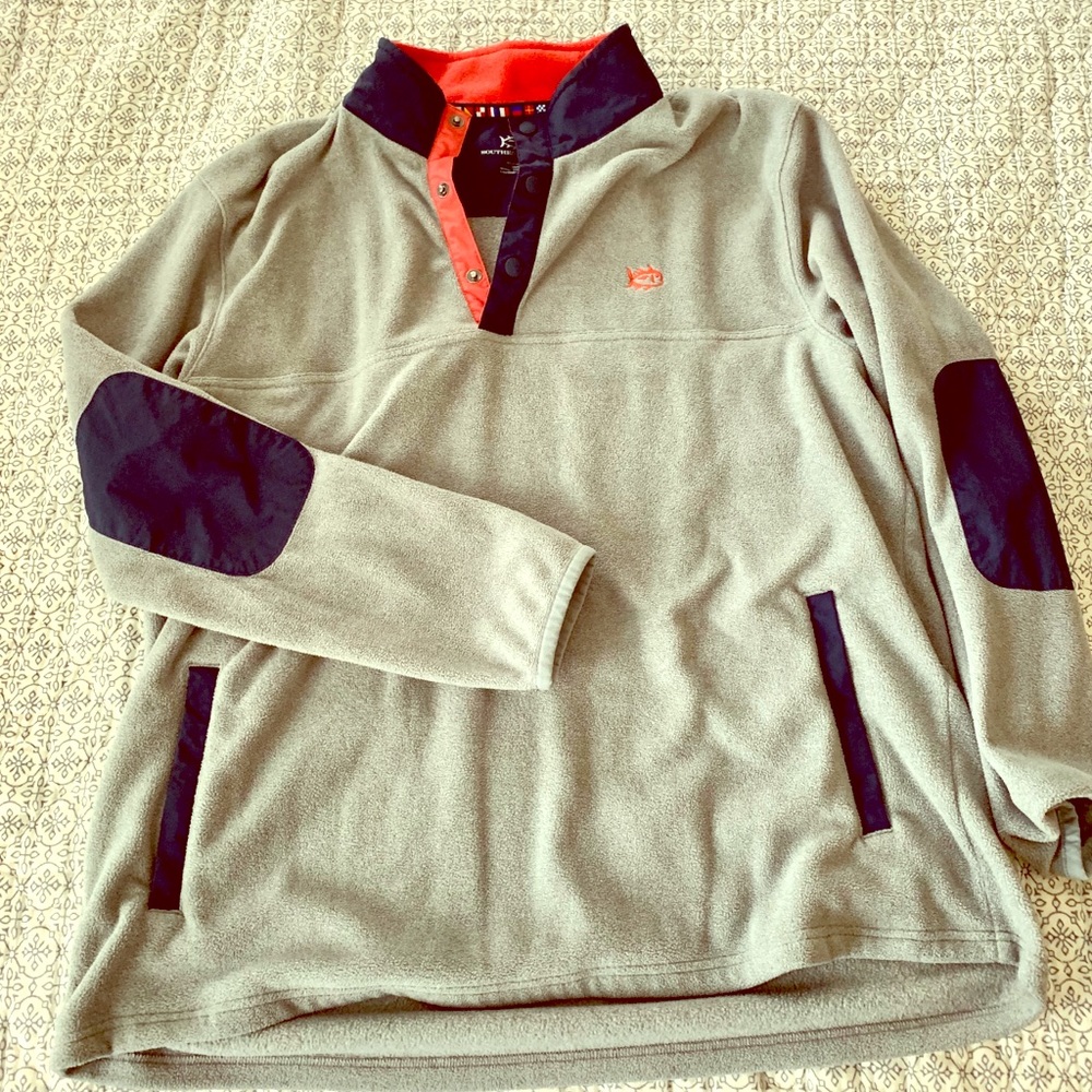 Southern Tide men’s fleece popover